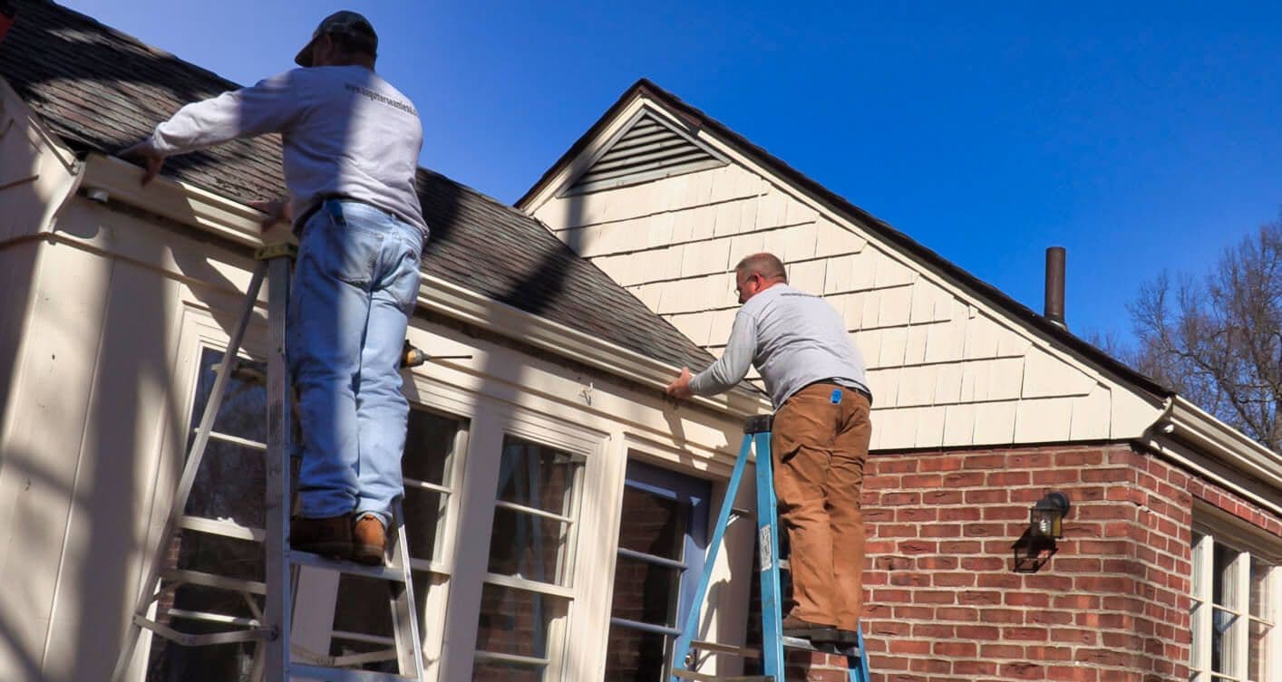 Soffit and fascia repair service